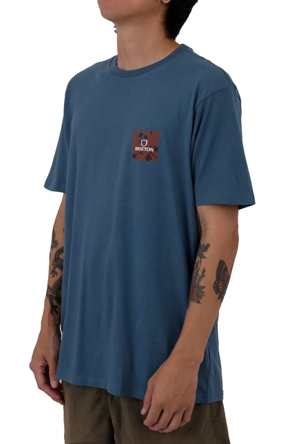 Alpha Block T-Shirt - Indie Teal/Bloom