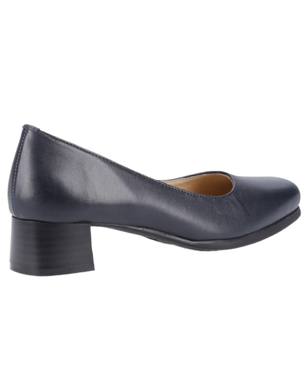 Amblers Womens Walford Leather Court Shoes