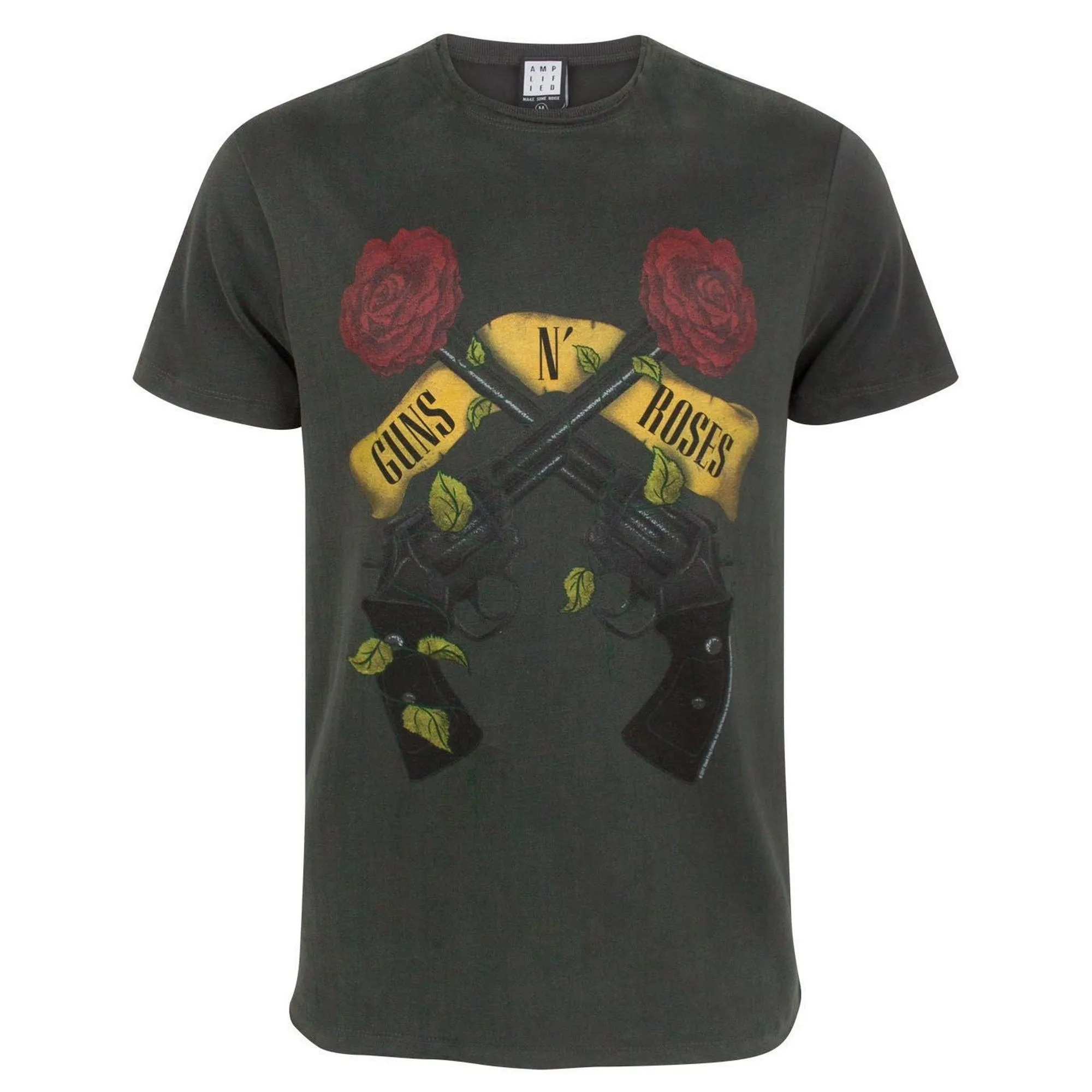 Amplified Official Mens Guns N Roses Pistols T-Shirt