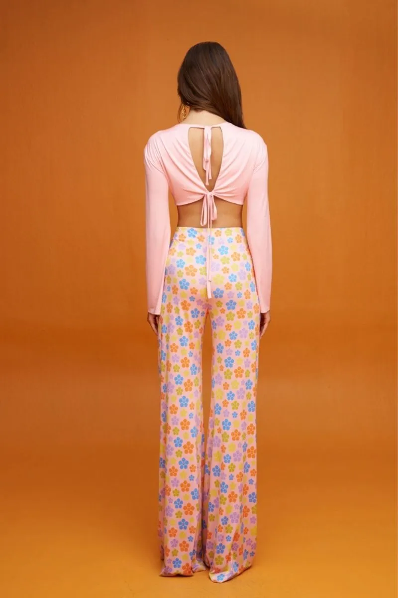 ANEMONE COLORFUL FLOWY PANTS