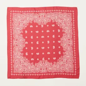 Anonymous Ism Paisley Silk Scarf - Red