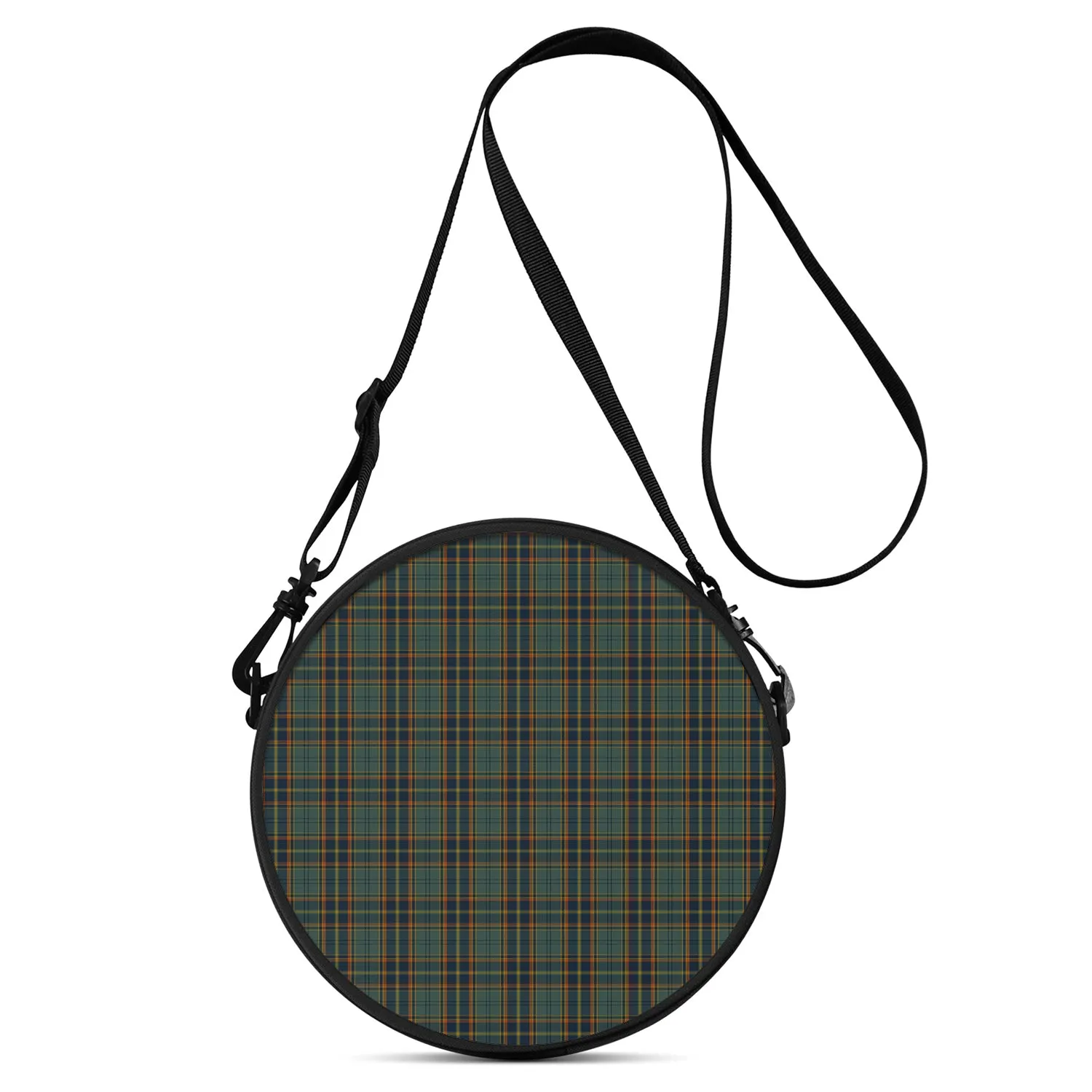 Antrim County Ireland Tartan Round Satchel Bags