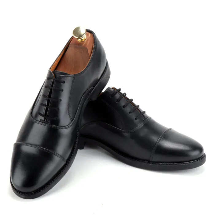 Apollo The Black Leather Derby