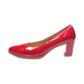 Ara High-Heel Shoes Leather Red Colour For Women