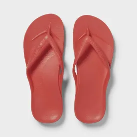 ARCHIES ARCH SUPPORT THONGS KIDS - CORAL