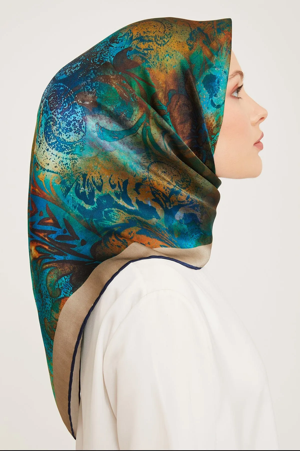 Armine Regis Turkish Silk Scarf #6