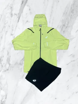 Asics Accelerate 2.0 Jacket Set Glow Yellow/Black