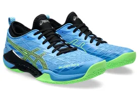 Asics Blast FF 3 Men's Court Shoes, Waterscape / Lime Burst