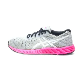 Asics Fuzex Lyte Sport Shoes Fabric Grey Colour For Women