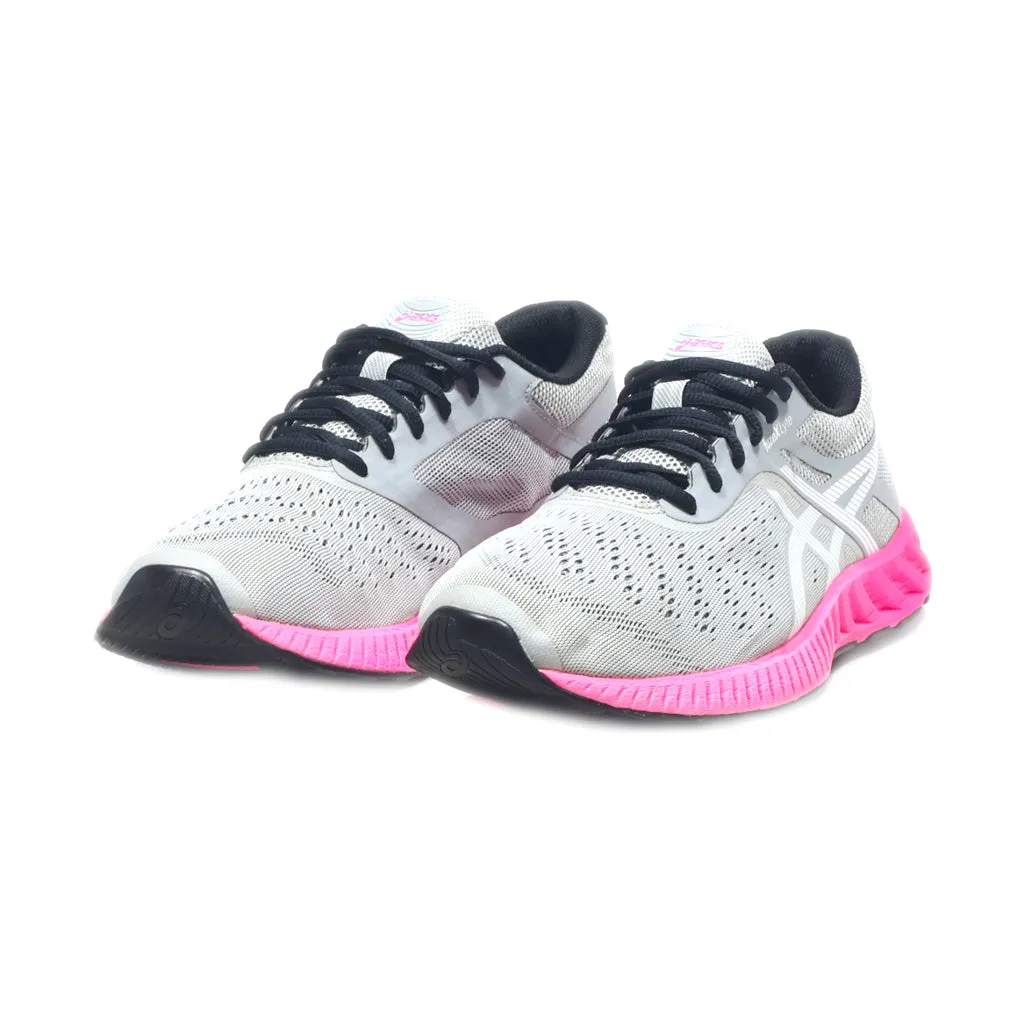 Asics Fuzex Lyte Sport Shoes Fabric Grey Colour For Women