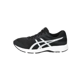 Asics Gelcontend 6 Running Sport Shoes Fabric Black Colour For Men