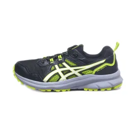 Asics Trail Scout 3 Running Sport Shoes Fabric Black Colour For Men