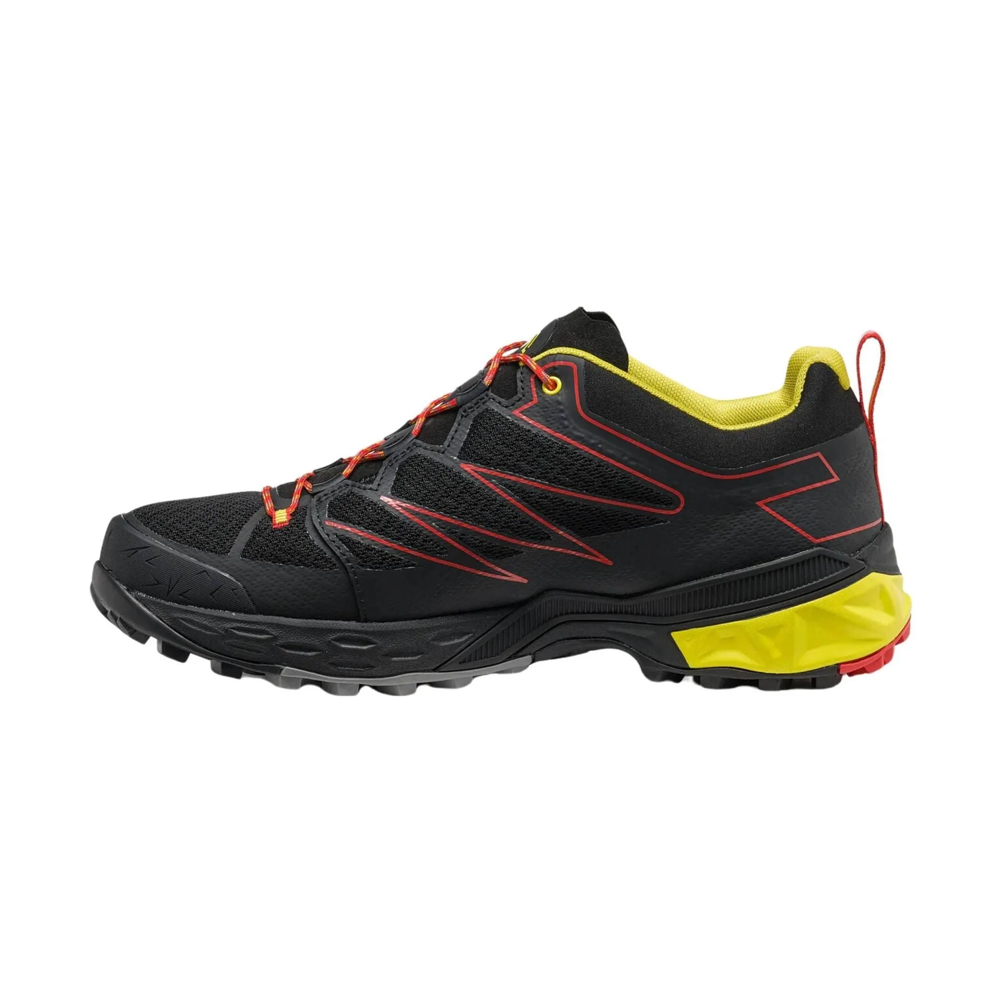 Asolo Men's Softrock Hiking Shoes - Black/Yellow