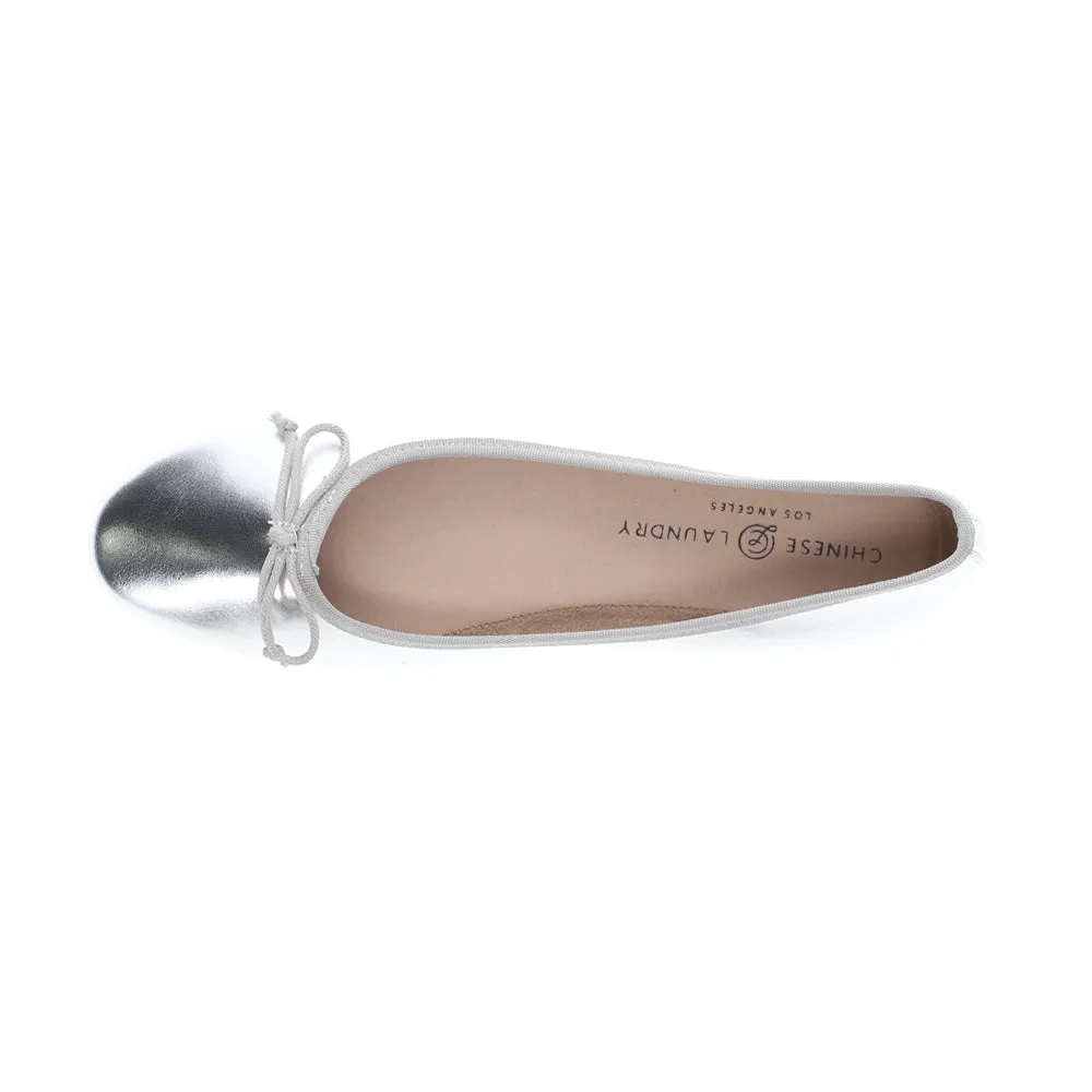 Audrey Metallic Ballet Flats