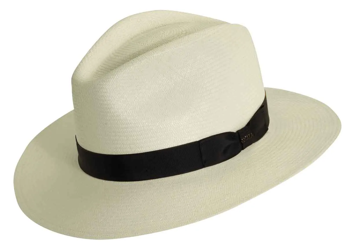 B Scala EDGEWOOD Ecuadorian 8X Quality Panama Hat, Style#P223