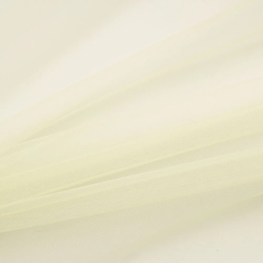 Baby Yellow Polyamide Tulle