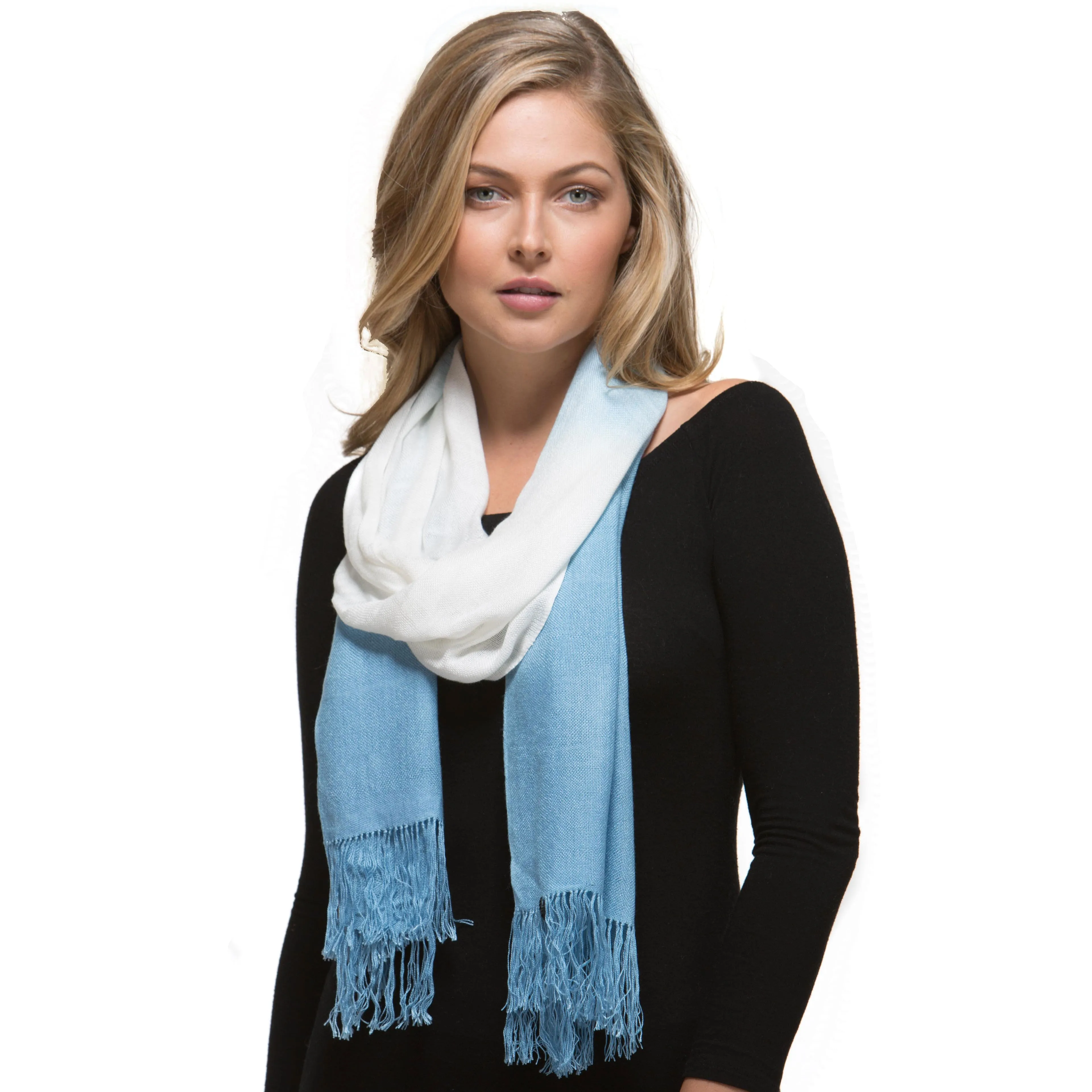 Bamboo Scarf DipDyed Contemporary The Tsandza Collection