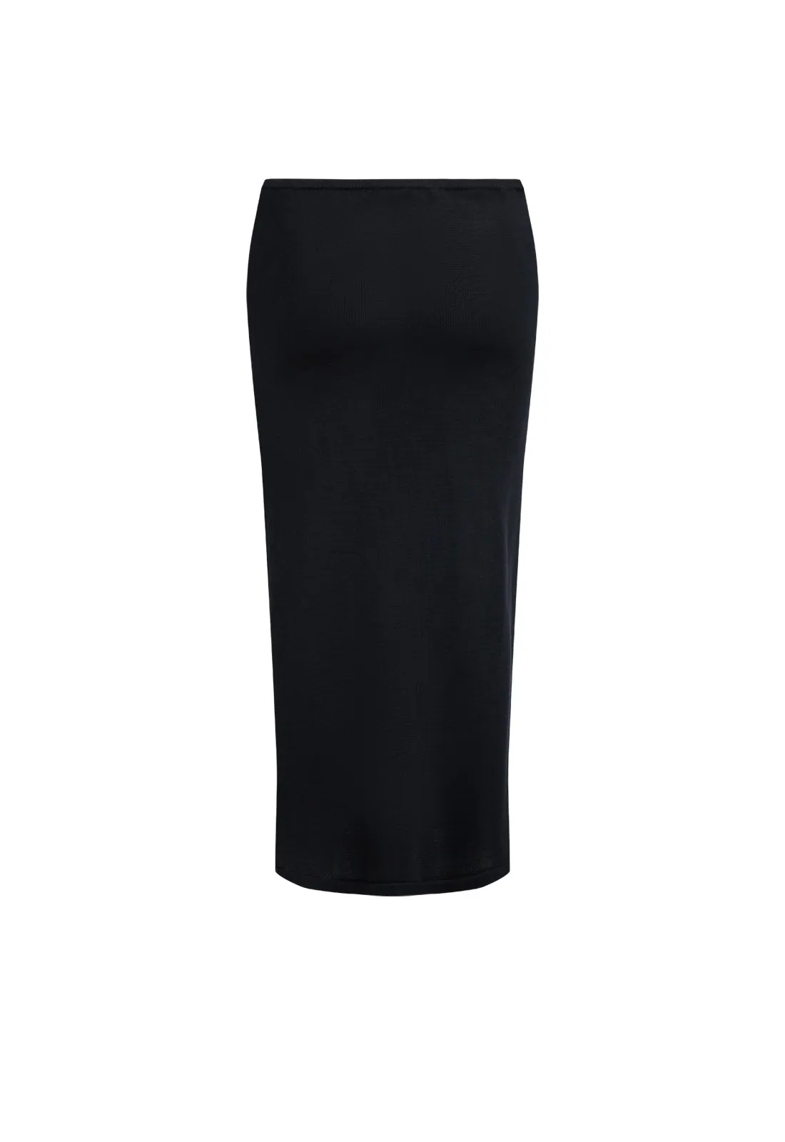 BANKS MIDI SKIRT - ONYX