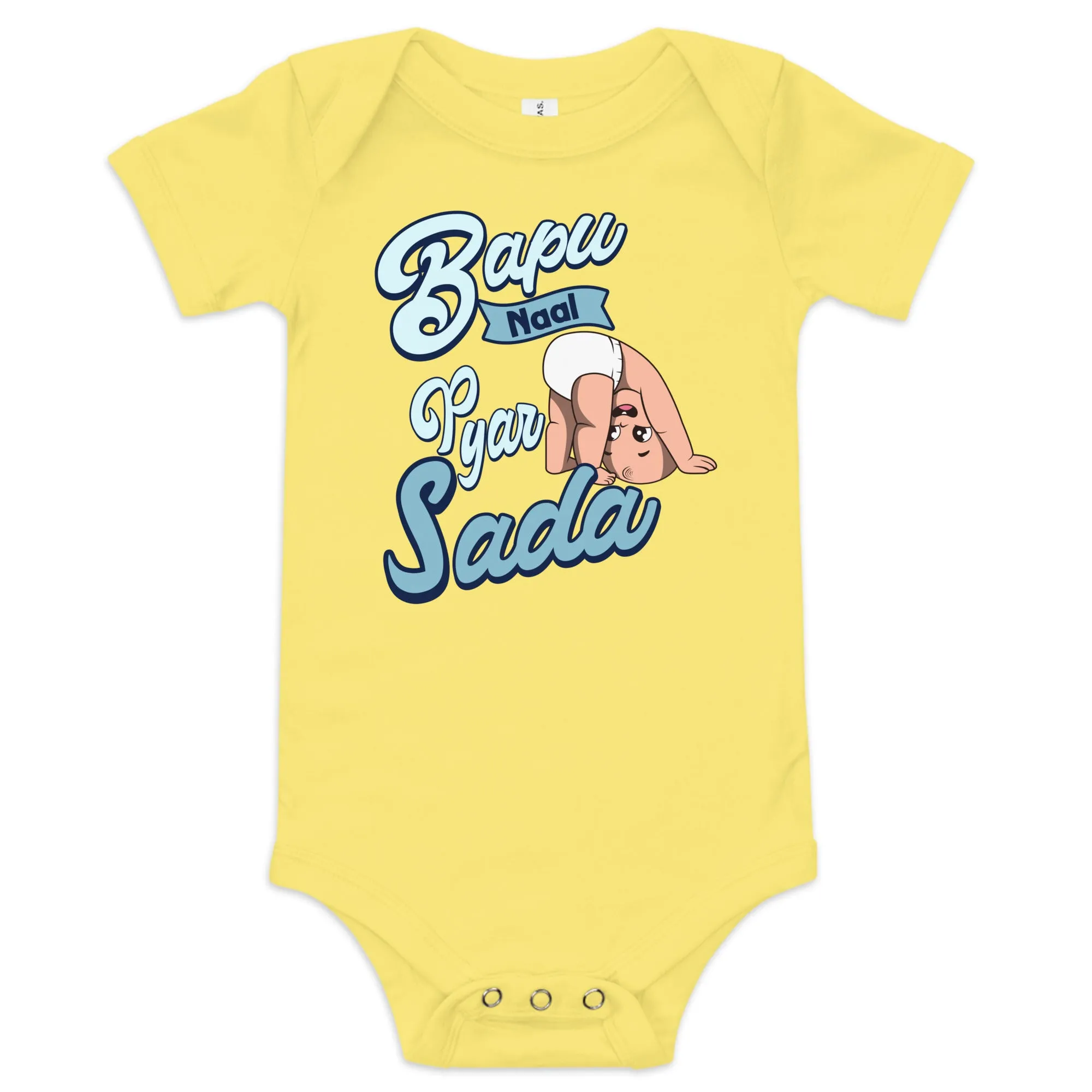 Bapu naal pyar sada Baby Onesies