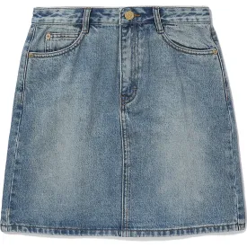 BAPY A-LINE DENIM SKIRT LADIES