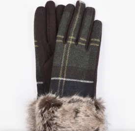 Barbour Women Gloves Ridley Tartan