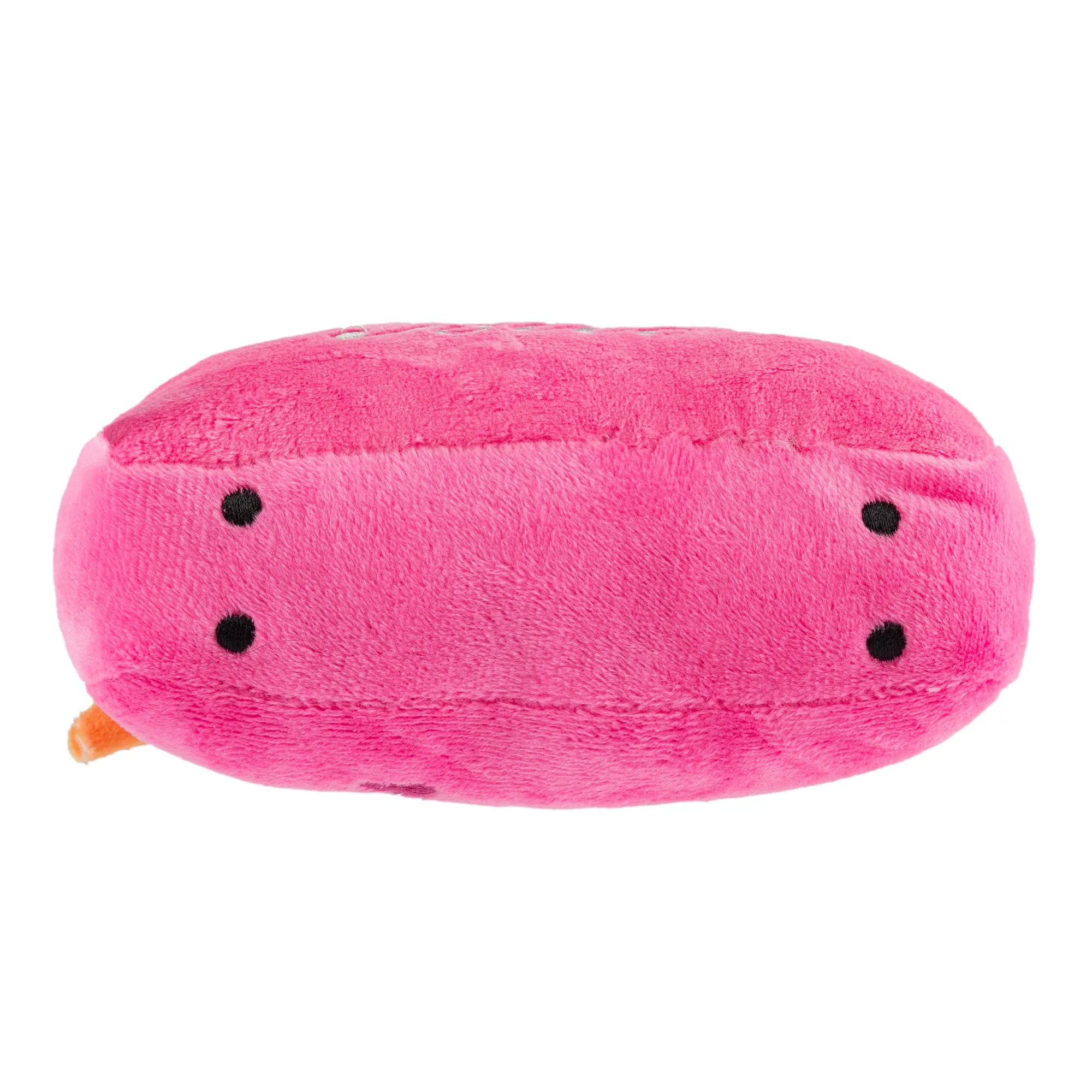 Barkin Bag - Pink w/ Scarf Squeaker Dog Toy: Large