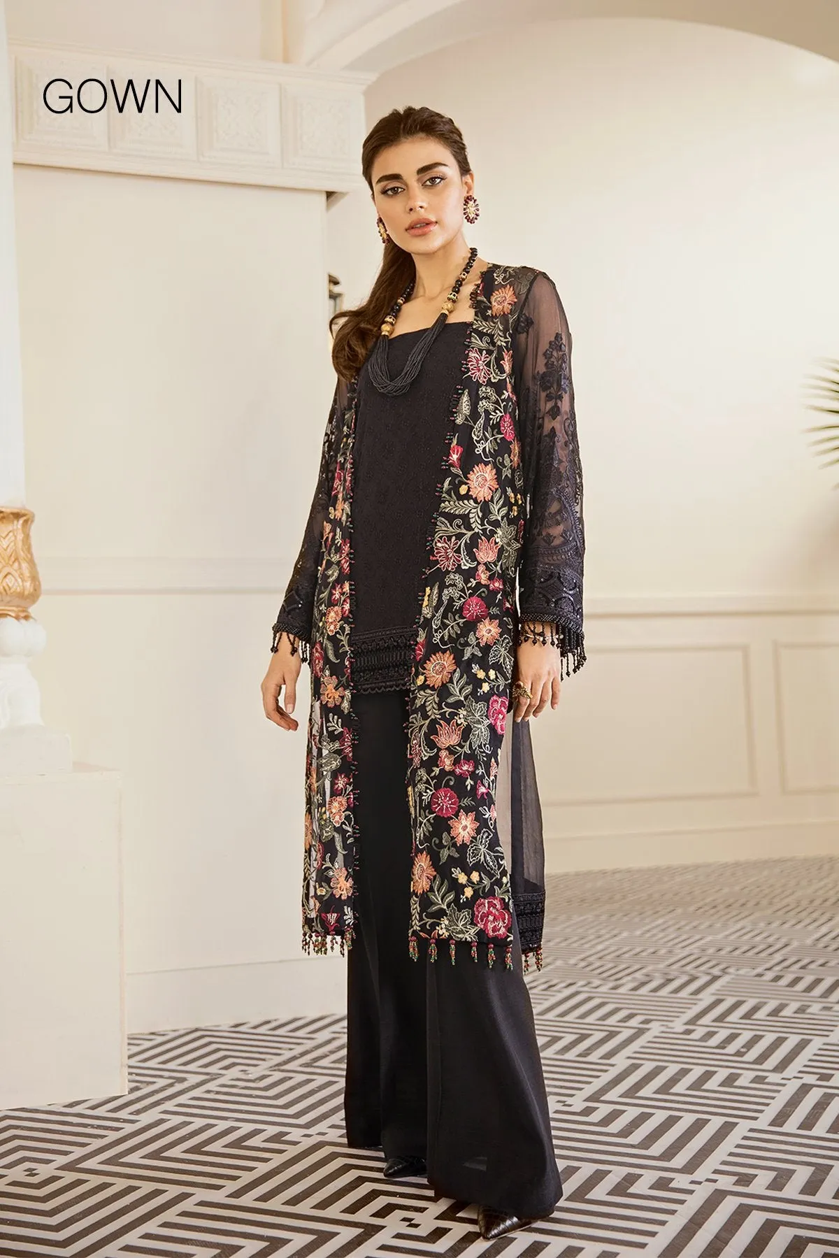 Baroque Chantelle Embroidered Chiffon Collection – Exotica 04