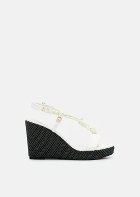 Barty Wedge Slingbacks