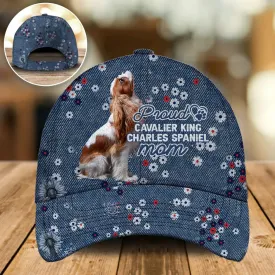 Baseball Cap Proud Dog Mom, Classic Cap With Dog Bread, Dog Mom Cap Hat, Dog Mom Gifts