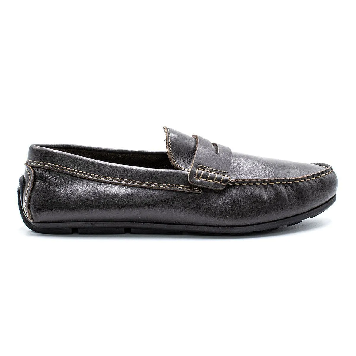 Bata Casual Loafers Leather Brown Colour For Men