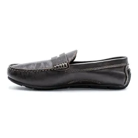 Bata Casual Loafers Leather Brown Colour For Men