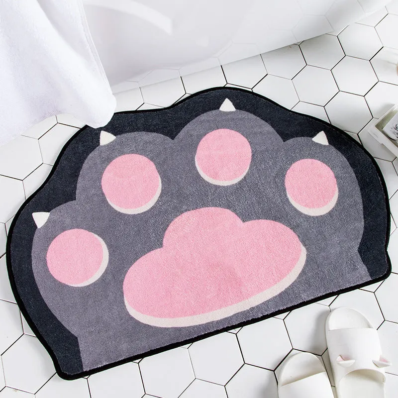 Bathroom absorbent mat