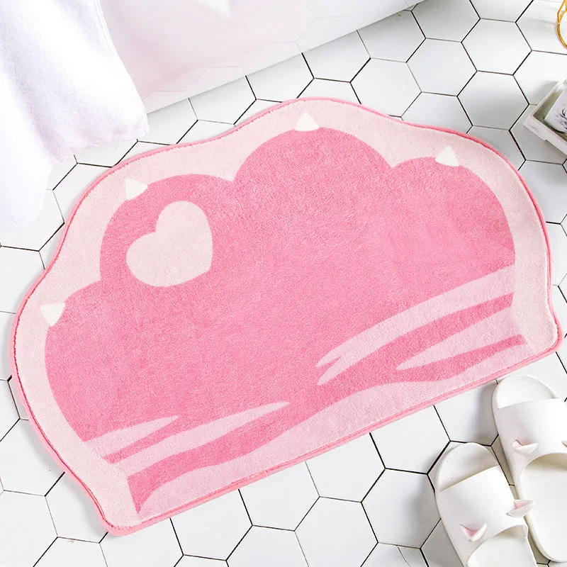 Bathroom absorbent mat