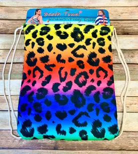 Beach Towel Drawstring Bag Collection