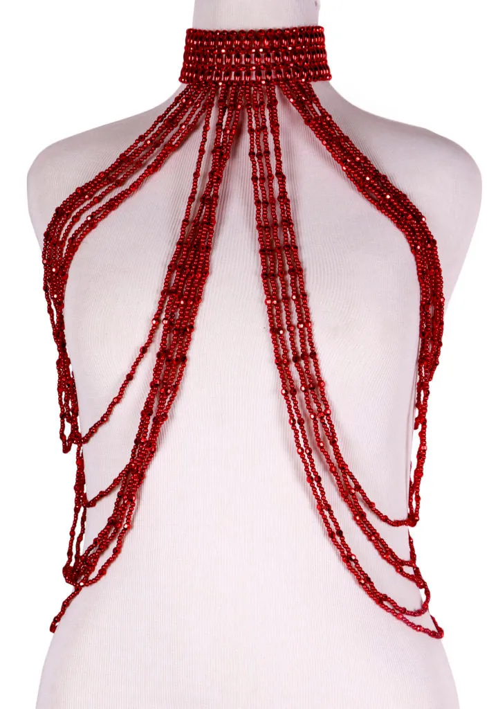 Beaded Body Chain