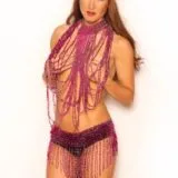 Beaded Body Chain