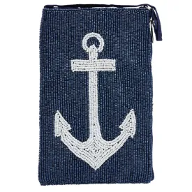 Beaded Club Bag - Anchor