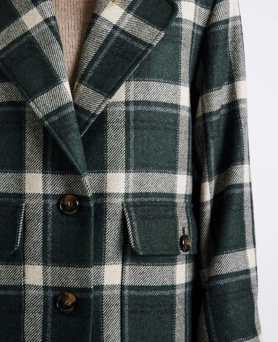 Beaumont Check Tweed Coat