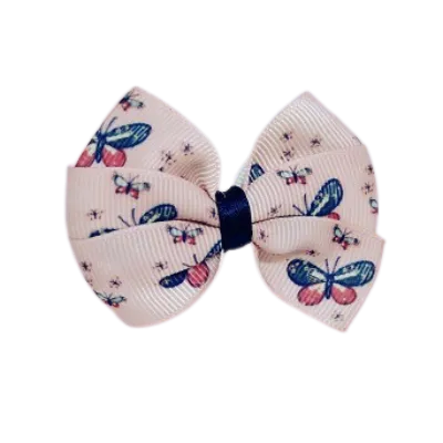 Bella Hair Bow - Butterfly Garden