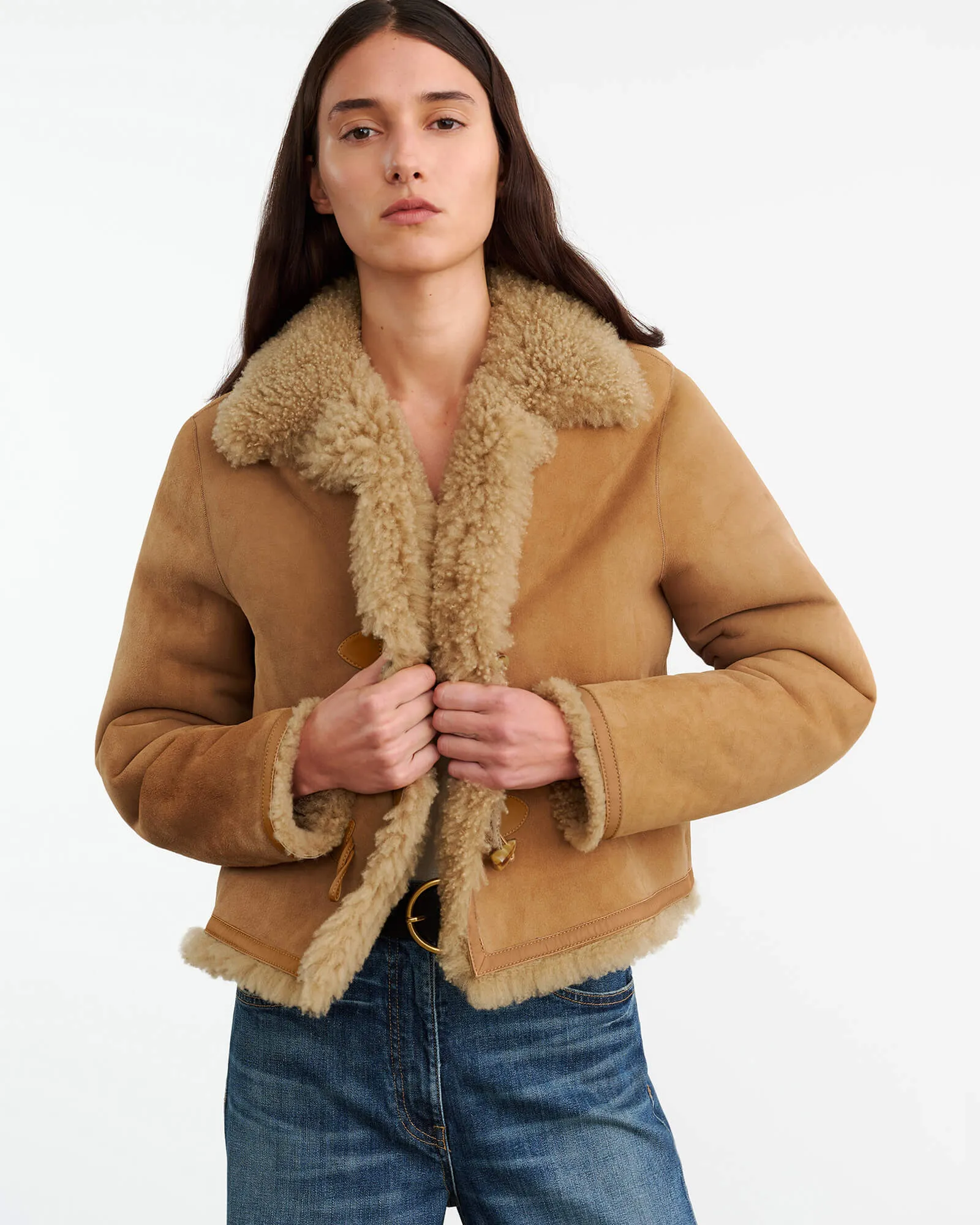 BENOITE SHEARLING JACKET