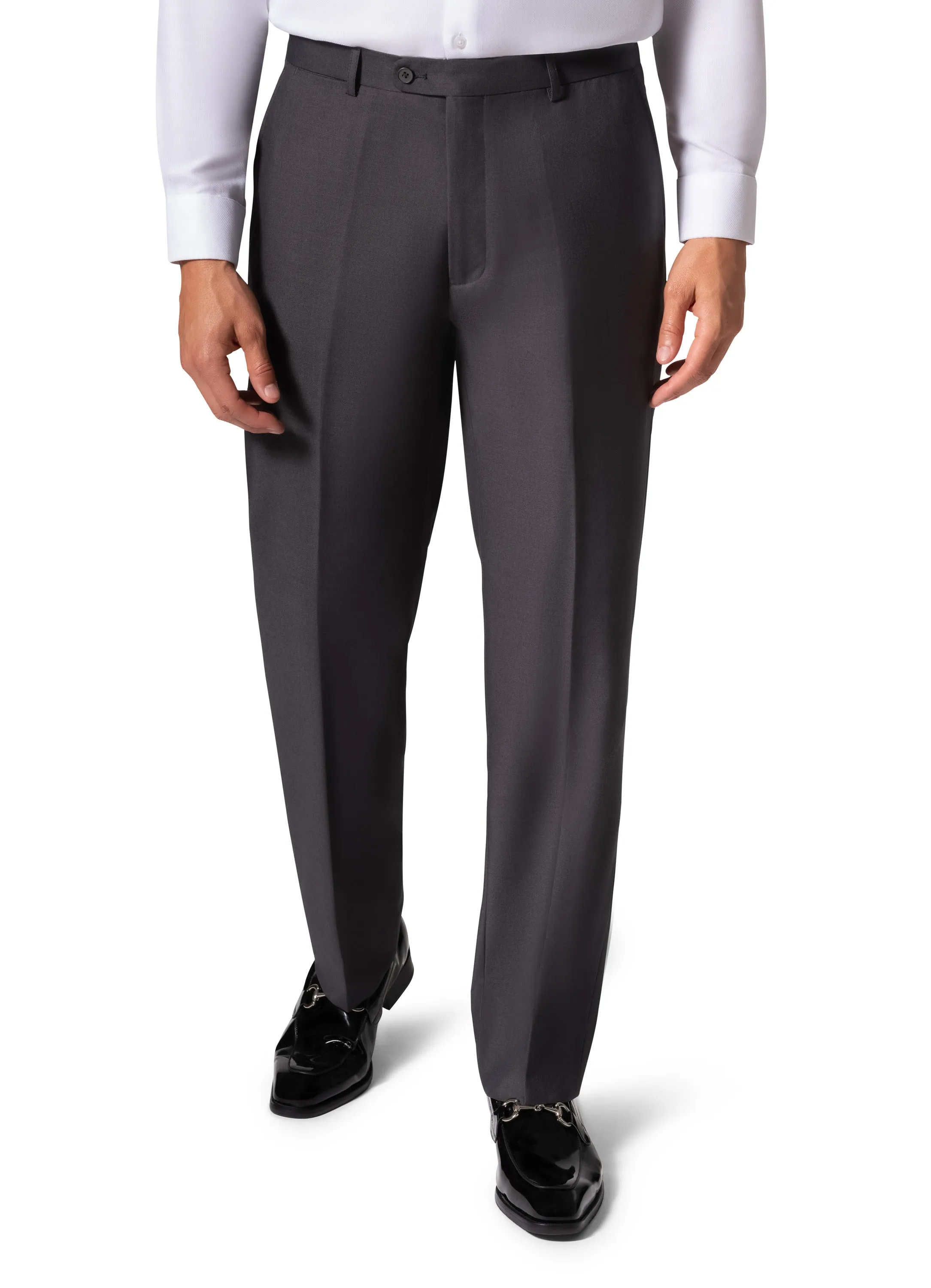 Berragamo A6732 D/B Slim Fit Suit - Charcoal