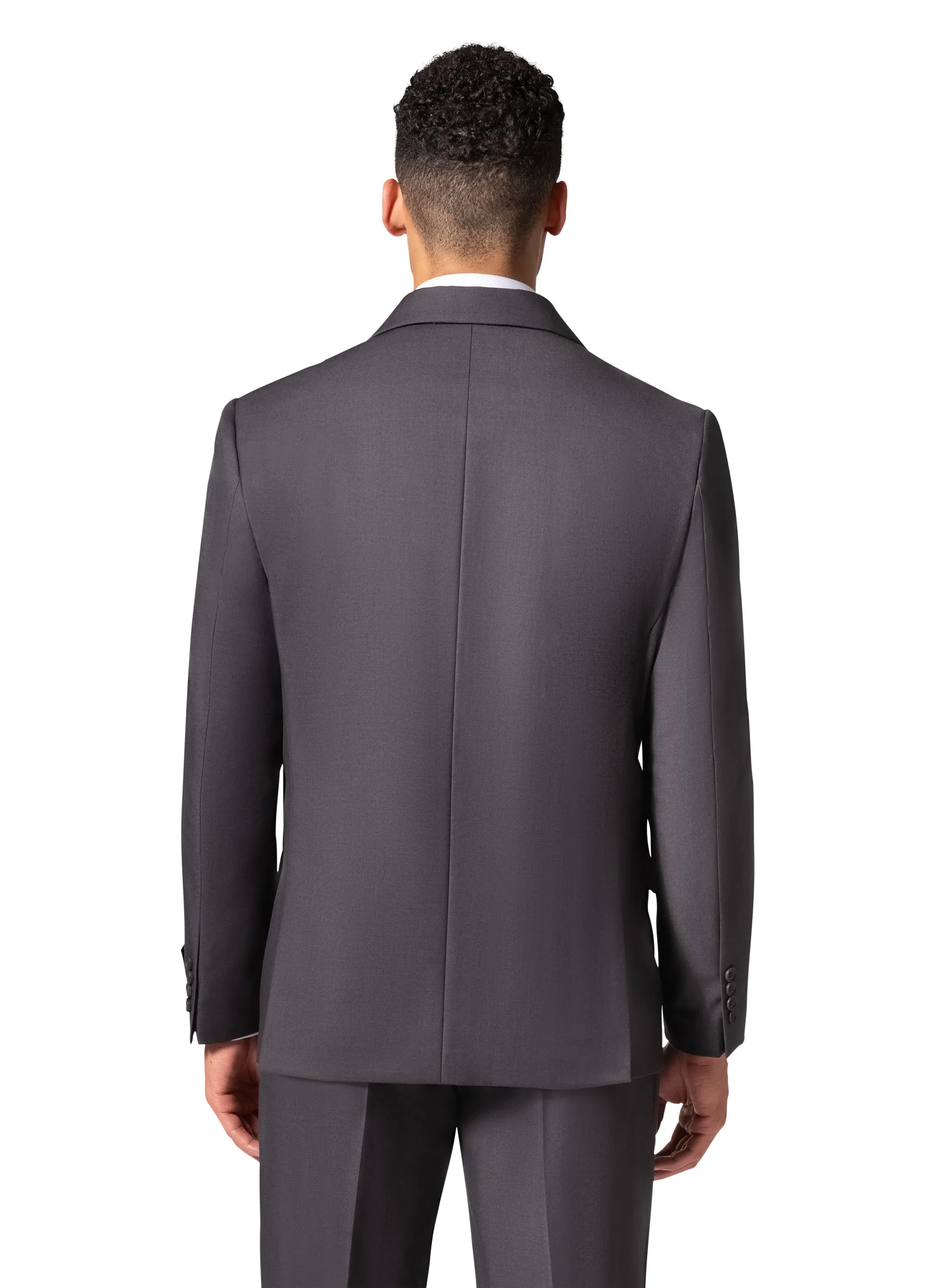 Berragamo A6732 D/B Slim Fit Suit - Charcoal