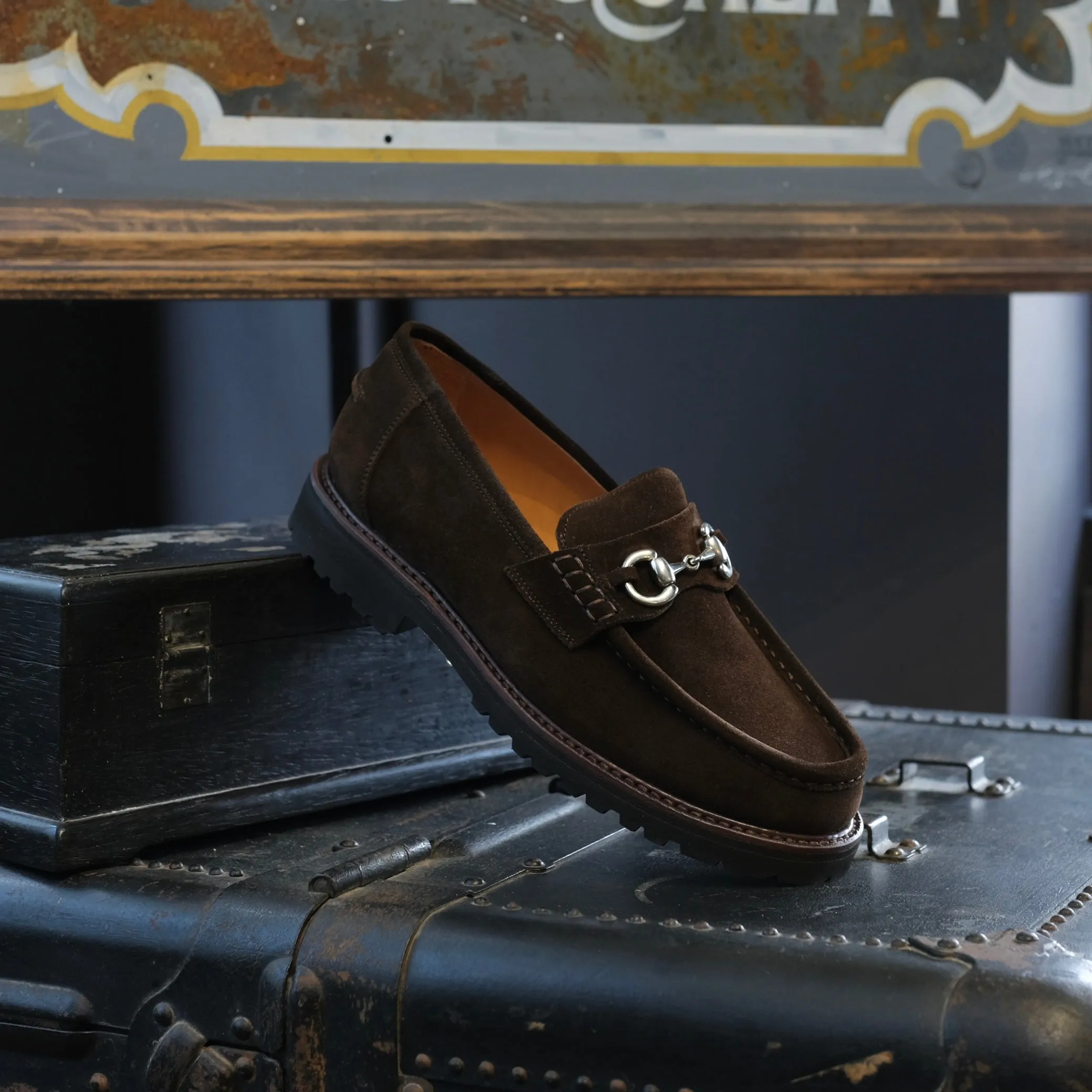 Berwick1707 Horsebit Loafer (Rubber Soles)