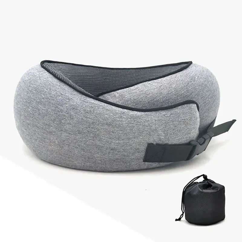 Best Portable Memory Foam Neck Pillow for Travel and Camping