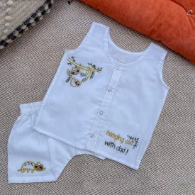 Infant cotton pajama set