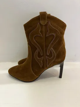 Bibi Lou Tan High Cowboy Boot