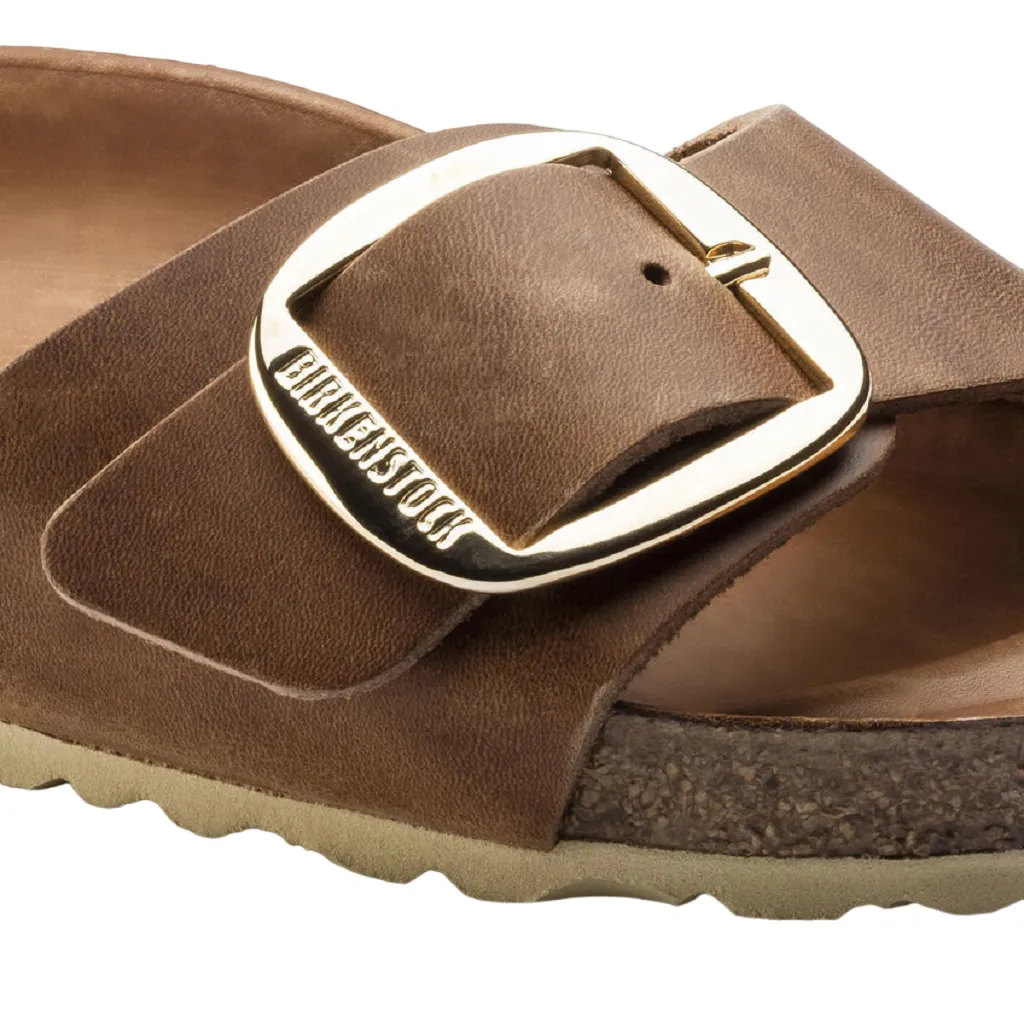 Birkenstock Women's Madrid Big Buckle Sandal - Oiled Leather