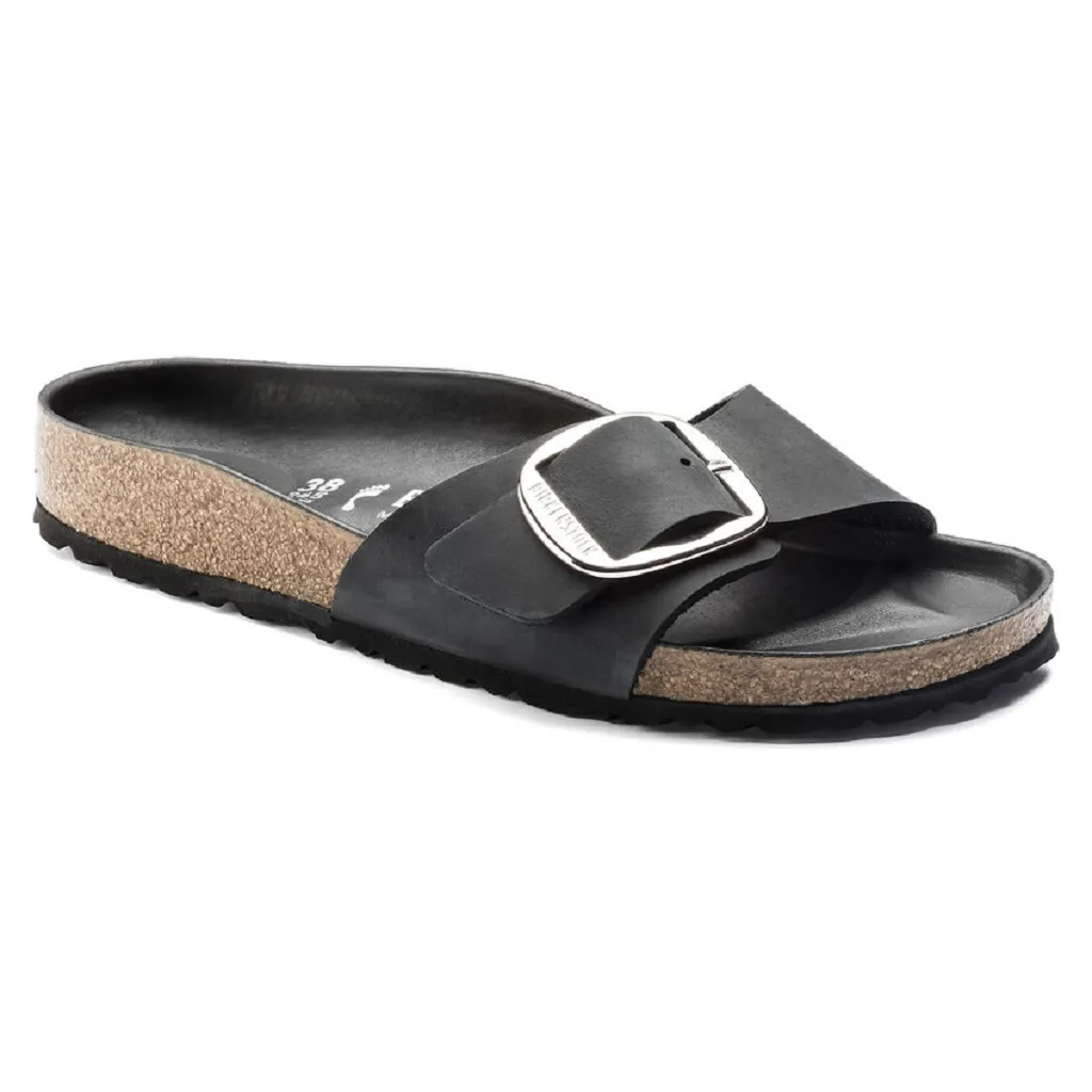 Birkenstock Women's Madrid Big Buckle Sandal - Oiled Leather