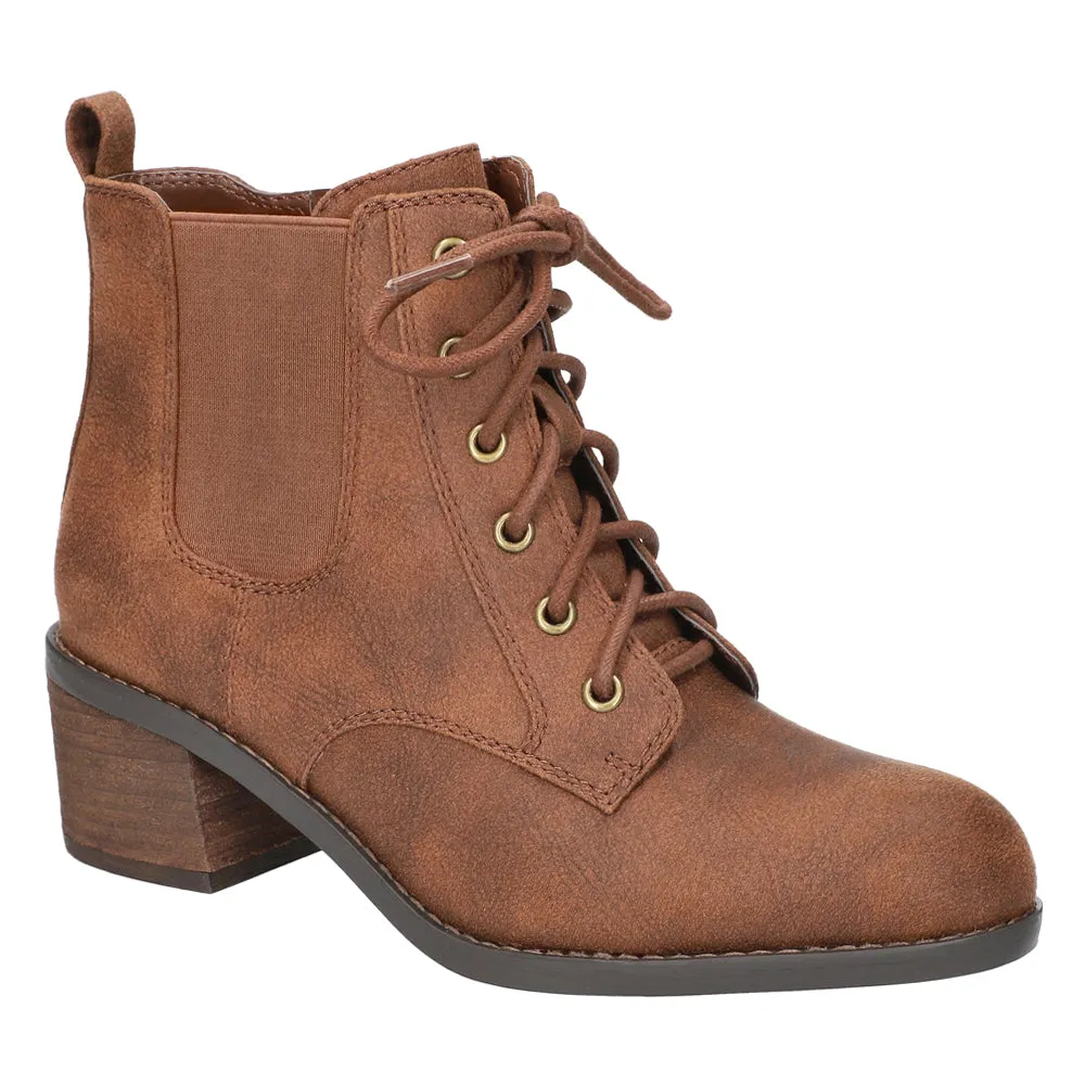 Bismark Round Toe Chelsea Zippered Booties