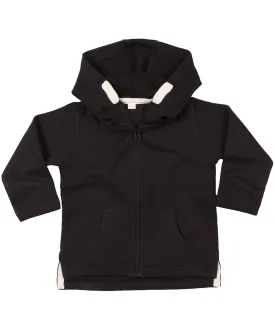 Black - Baby zipped hoodie